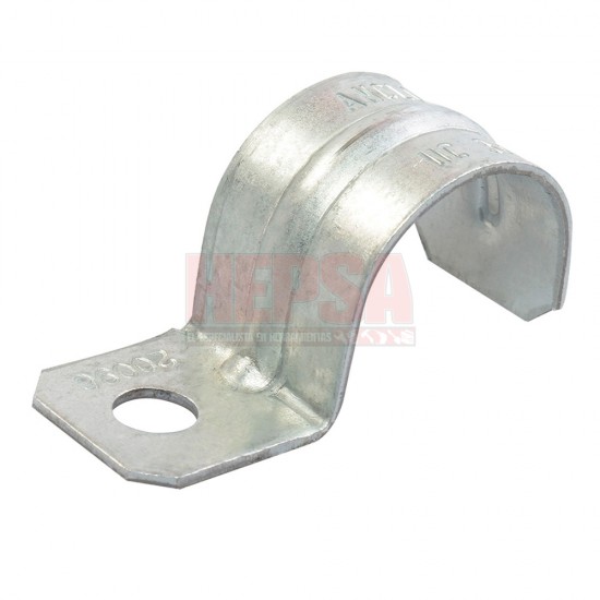 ABRAZADERA TIPO UÑA CONDUIT PARED DELGADA DE 3/4" UC34 ANCLO HEP862011