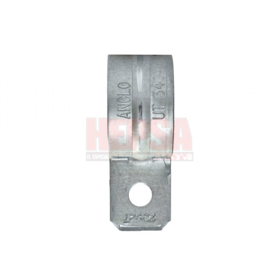 ABRAZADERA TIPO UÑA CONDUIT PARED GRUESA DE 3/4" UT34 ANCLO HEP862089