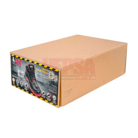 BOTA DE SEGURIDAD DIELÉCTRICA SUELA INYECTADA MODELO D5 #9 DOGOTULS BS3014