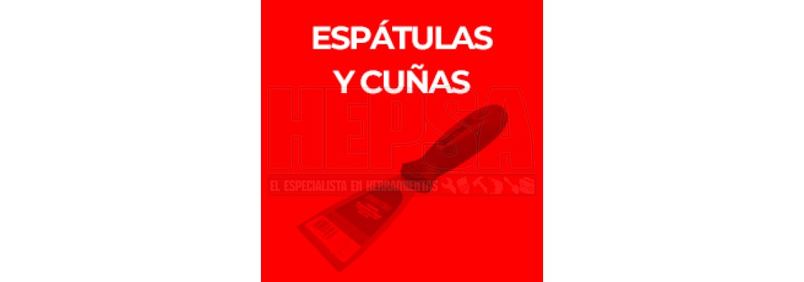 ESPÁTULAS Y CUÑAS