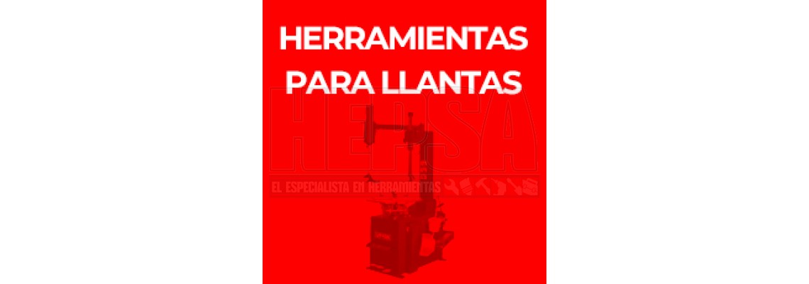 HERRAMIENTAS PARA LLANTAS