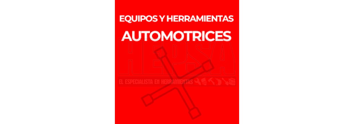 EQUIPOS Y HERRAMIENTAS AUTOMOTRICES