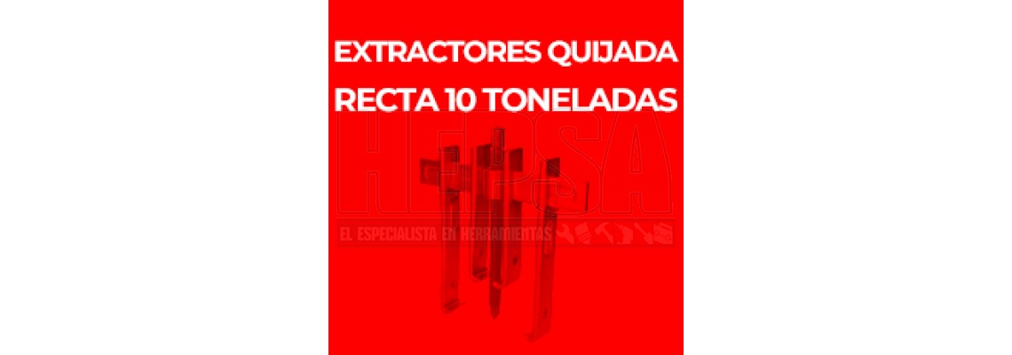 EXTRACTORES QUIJADA RECTA 10 TONELADAS