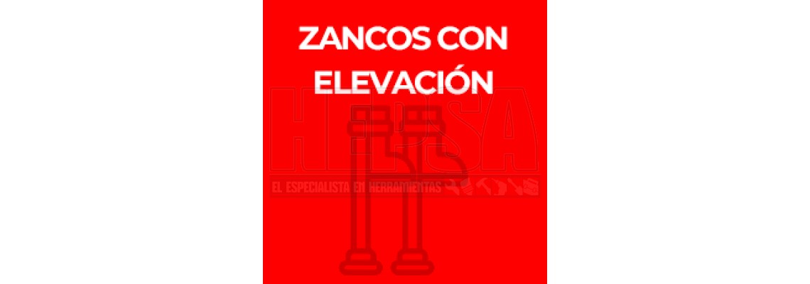 ZANCOS CON ELEVACIÓN