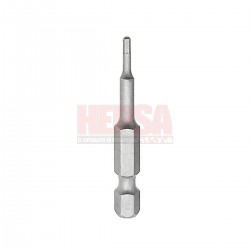 PUNTA HEXAGONAL DE PODER MÉTRICA HEXÁGONO DE 1/4", 6 MM X 2" 5 PIEZAS SURTEK PHE62