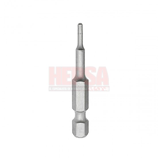 PUNTA HEXAGONAL DE PODER MÉTRICA HEXÁGONO DE 1/4", 6 MM X 2" 5 PIEZAS SURTEK PHE62