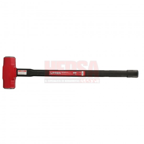 MARRO IRROMPIBLE CON MANGO RUBBER GRIP ANTI-VIBRACIÓN DE 30", 8 LB URREA 1437HD