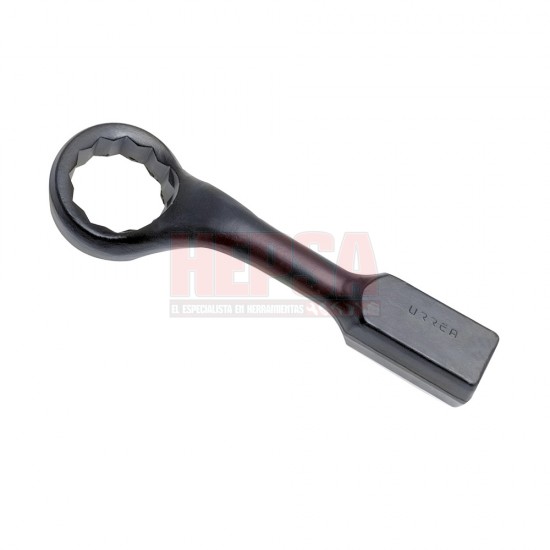 LLAVE GOLPE ACODADA BLACK 12 PUNTAS 1″ URREA 2616SW