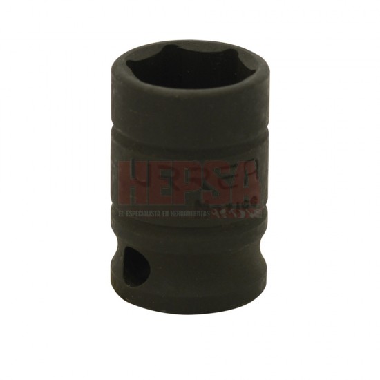 DADO DE IMPACTO CUADRO DE 3/8" 15 MM URREA 7215M