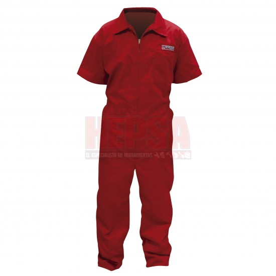 OVEROL COLOR ROJO TALLA M URREA OVE200M