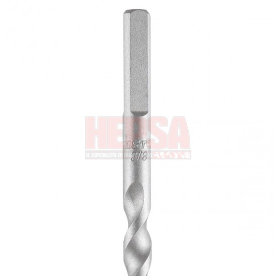 BROCA PARA CONCRETO PUNTA DE CARBURO 3/8" X 4" WESTON ST-5-150-10070