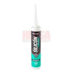 SILICÓN TRANSPARENTE USO GENERAL CARTUCHO 300 ML WESTON WM-0925