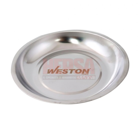 BANDEJA MAGNÉTICA ACERO INOXIDABLE 6" X 1" WESTON Z-63069